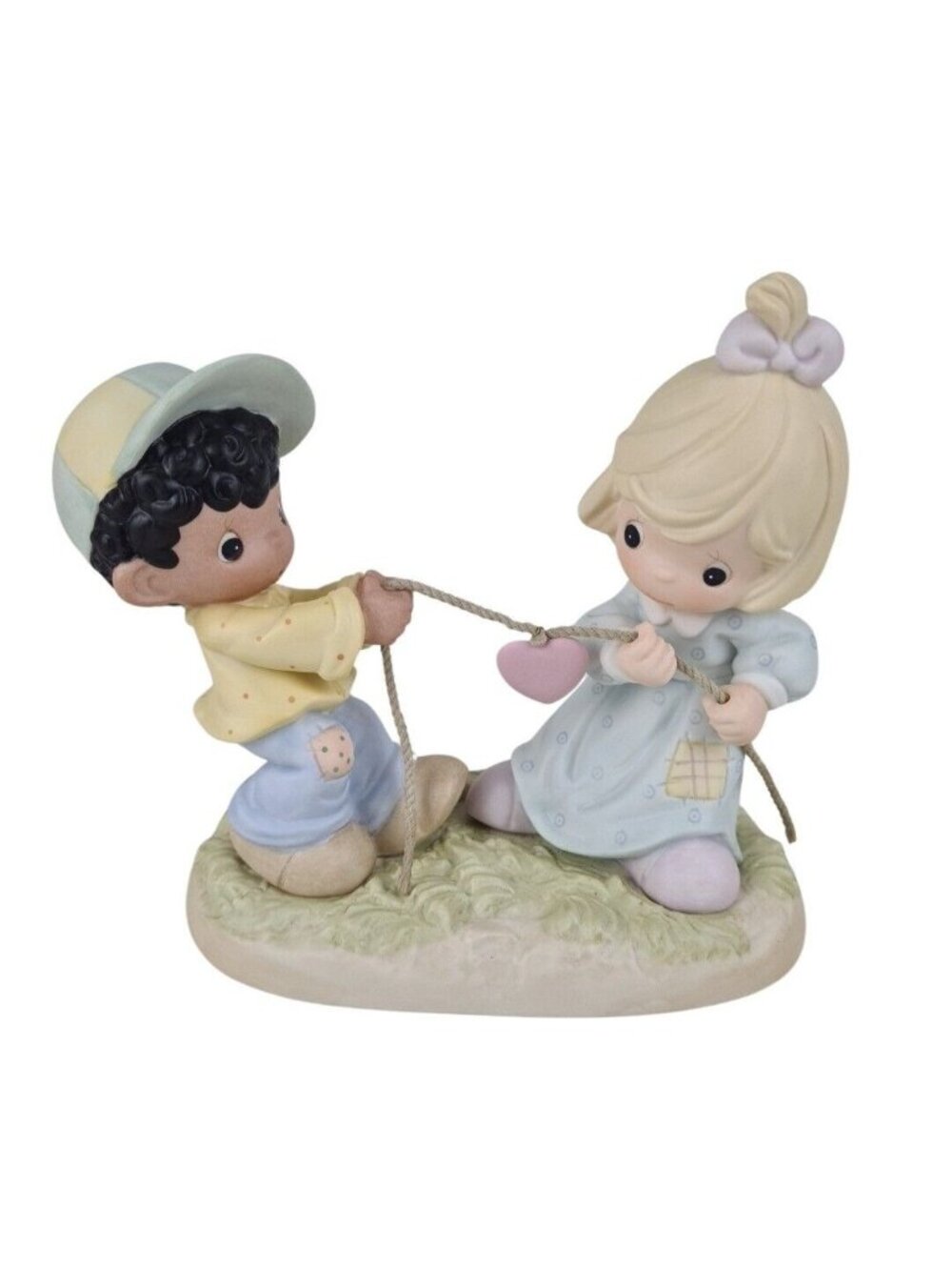 Precious Moments 795526 You Tug On My Heart Strings Boys Girls Club Figurine